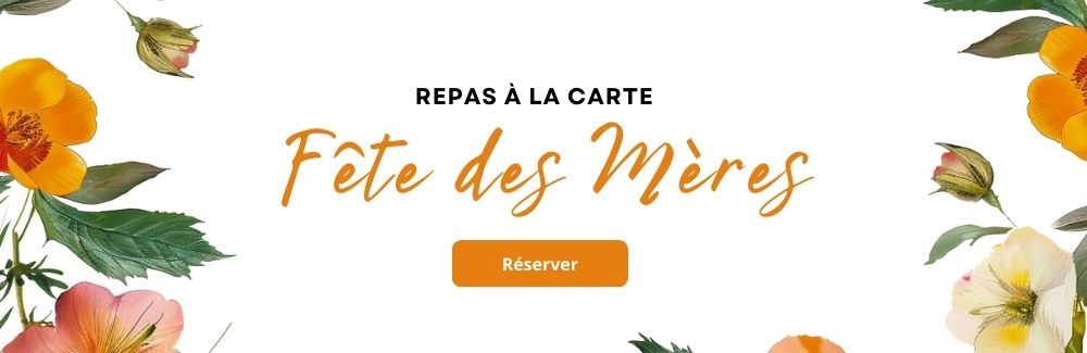 Menus à la Carte fête des mères