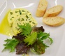 Terrine de ricotta aux herbes douces.